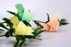 Wiosna nadchodzi: Making origami „Ptak na drzewie” przez 5 minut