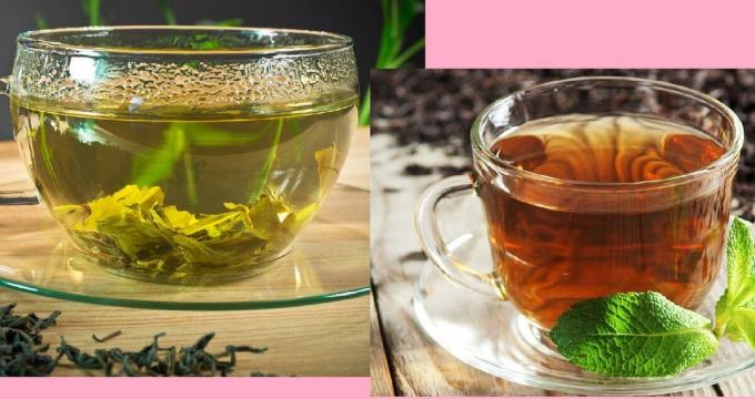 Czarno-zielona herbata